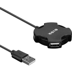 S-Link SW-U212 USB Hub 2.0 USB-A με 4 Θύρες USB-A