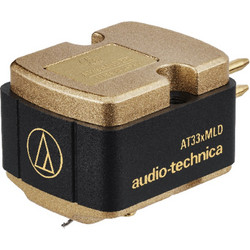 Audio Technica AT33xMLD Βελόνα Πικάπ Μαύρη Χρυσή