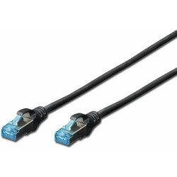 Digitus SF/UTP Cat.6 Καλώδιο Δικτύου Ethernet 1m Black DK-1532-010/BL
