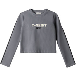 Ebita Παιδικό T-Shirt Μακρυμάνικο Γκρι 267023