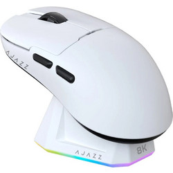 Ajazz AJ159 Pro Ασύρματο Gaming Ποντίκι 26000 DPI White