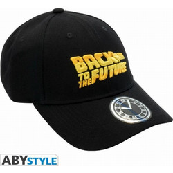 Capslab Ανδρικό Καπέλο Jockey Υφασμάτινο Μαύρο ABYCAP052