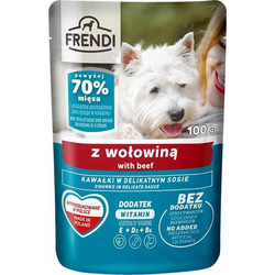 Pet Republic Frendi with Beef Chunks 100gr