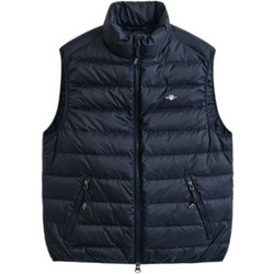 Gant Αμάνικο Ανδρικό Μπουφάν Puffer Navy Μπλε 3G7006637-433