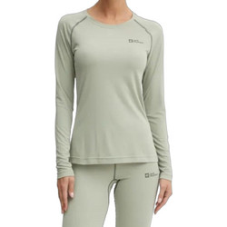 Jack Wolfskin Γυναικείο Αθλητικό T-Shirt Ισοθερμικό Πράσινο Mint A60319-4137