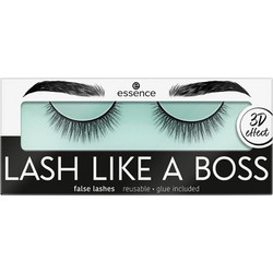 Essence Lash Like A Boss 04 Βλεφαρίδες Ενιαίες Σετ με Κόλλα 2τμχ C112735
