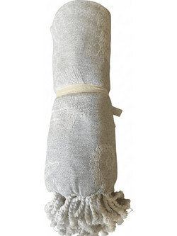 Chios Hellas Πετσέτα Παρεό Θαλάσσης Γκρι 90x170cm 20-35145-1