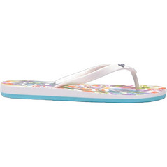Roxy Tahini Γυναικείες Σαγιονάρες Λευκές ARJL100869-WZF