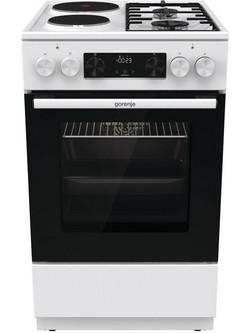 Gorenje GK5C64WF Κουζίνα Ηλεκτρική 70lt με Εστίες Αερίου & Ρεύματος 50cm