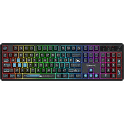 Redragon Volcano K526BB-WL Ασύρματο Gaming Πληκτρολόγιο RGB Black
