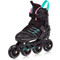Meteor Buzzy Inline Αυξομειούμενα Rollers Μαύρα Φούξια Meteor Buzzy Inline Αυξομειούμενα Rollers Μαύρα Φούξια
