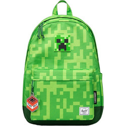 Herschel Minecraft Classic Xl Creeper Σχολική Τσάντα Πλάτης Δημοτικού Πράσινη 11865-07614