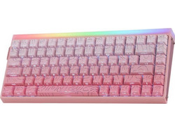 Aula HERO84 HE Μηχανικό Gaming Πληκτρολόγιο TenKeyLess RGB Pink