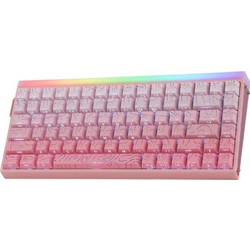 Aula HERO84 HE Μηχανικό Gaming Πληκτρολόγιο TenKeyLess RGB Pink