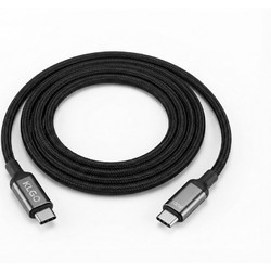 KLGO S-153 Braided USB-C to USB-C 100W 3m Black