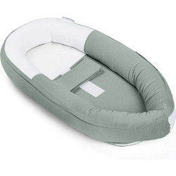 Doomoo Tetra Jersey Green Βρεφικό Μαξιλάρι Φωλιά 80x40cm