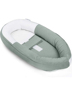 Doomoo Tetra Jersey Green Βρεφικό Μαξιλάρι Φωλιά 80x40cm