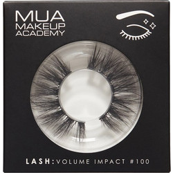 MUA Volume Impact 100 Βλεφαρίδες Ενιαίες 2τμχ