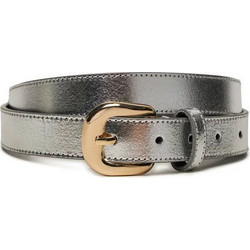 Tommy Hilfiger Γυναικεία Ζώνη από Δερματίνη Ασημί AW0AW16597 PE6