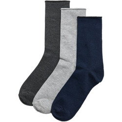 Ysabel Mora Bamboo Γυναικείες Κάλτσες Γκρι Navy Μπλε Ανθρακί 3Pack 12933