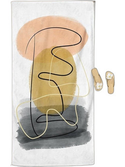 Stewe Home Πετσέτα Θαλάσσης 75x150cm 02174