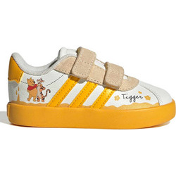 Adidas Vl Court 3.0 Disney Παιδικά Sneakers Μπεζ Κίτρινα KI9176
