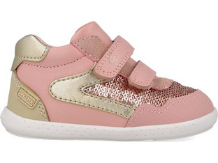 Garvalin Παιδικά Sneakers Ροζ Χρυσά 261304-B193