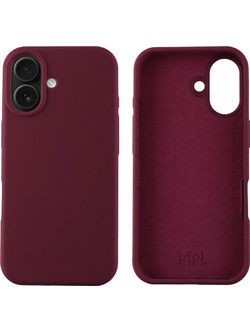 Idol 1991 Velvet Elite TPU Burgundy (iPhone 17)
