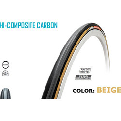 TUFO HI Composite Carbon Tubular 28" x 25mm Black-Beige