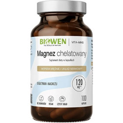 Biowen Chelated Magnesium Bisglycinate 120mg 100 Κάψουλες