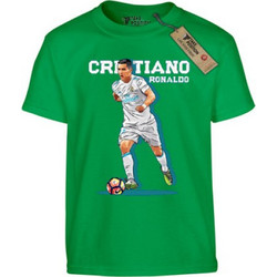 Takeposition Cristian Ronaldo Παιδικό T-Shirt Κοντομάνικο Πράσινο 806-5598-17