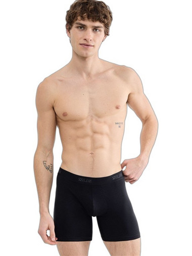 Sloggi Ανδρικά Μποξεράκια Σετ 2Pack Μαύρα 10224737-0004