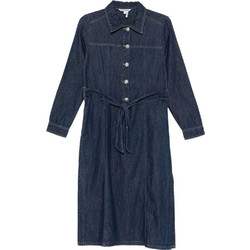 DKNY Midi Καθημερινό Φόρεμα Τζιν Navy Μπλε DJ5D9142-00J4