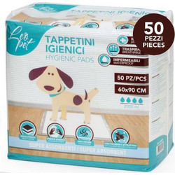 Leopet Training Επιδαπέδιες Πάνες Σκύλου 90x60cm 50τμχ