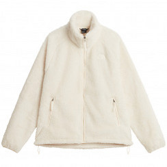 The North Face Osito Evolve Γυναικεία Ζακέτα Fleece Μακριά με Φερμουάρ Εκρού NF0A8H7S-QLI