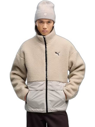 Puma Ανδρικό Μπουφάν Χειμωνιάτικο Μπεζ 694562-82