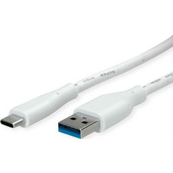 Value 11.99.9035 USB-A to USB-C 2m White