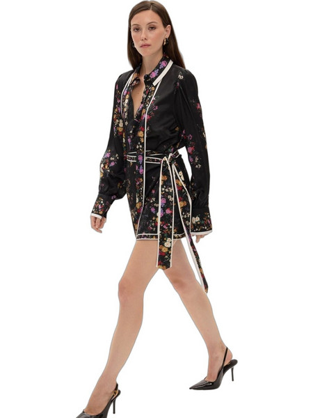 Ciel Concept Eliza Wrap Μίνι Φούστα Floral