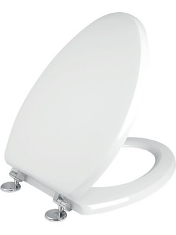Ideal Standard 0099 Καπάκι Λεκάνης Οβάλ Πλαστικό Λευκό 49x36cm 0099-ELVIT