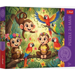Παιδικό Puzzle Trefl Maxi Ζούγκλα 24 Κομμάτια