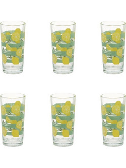 Σετ Ποτήρια Νερού Γυάλινα Premium 250ml 6τμχ 1233348