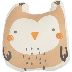 BimbiDreams Owl Wonderland Παιδικό Διακοσμητικό Μαξιλάρι 100% Βαμβάκι Λευκό 30x30cm