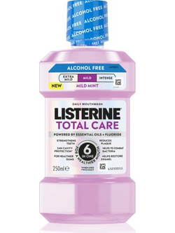 Listerine Total Care Mild Στοματικό Διάλυμα για Προστασία Ούλων κατά της Ουλίτιδας & της Πλάκας 250ml