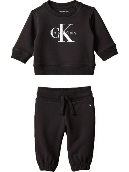 Calvin Klein Παιδικό Σετ Φόρμας Μαύρο LVCKFJI13N-BEH