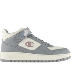 Champion Rebound Vintage Παιδικά Sneakers Μποτάκια Γκρι S32490-YS015