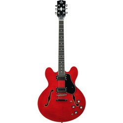Prodipe HB85 Ηλεκτρική Κιθάρα Double Cut με Μαγνήτες HH Cherry Burst