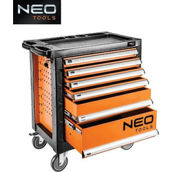 Neo 84-223 Τροχήλατος Εργαλειοφόρος Μεταλλικός με 6 Συρτάρια 422276