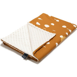 La Millou Sheela Snowflake Κουβέρτα Αγκαλιάς Βελουτέ 80x100 Καφέ 103.02240