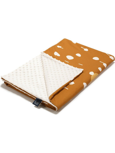 La Millou Sheela Snowflake Κουβέρτα Αγκαλιάς Βελουτέ 80x100 Καφέ 103.02240