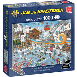 Puzzle Jumbo Jan Van Haasteren Winter Games 1000 Κομμάτια
